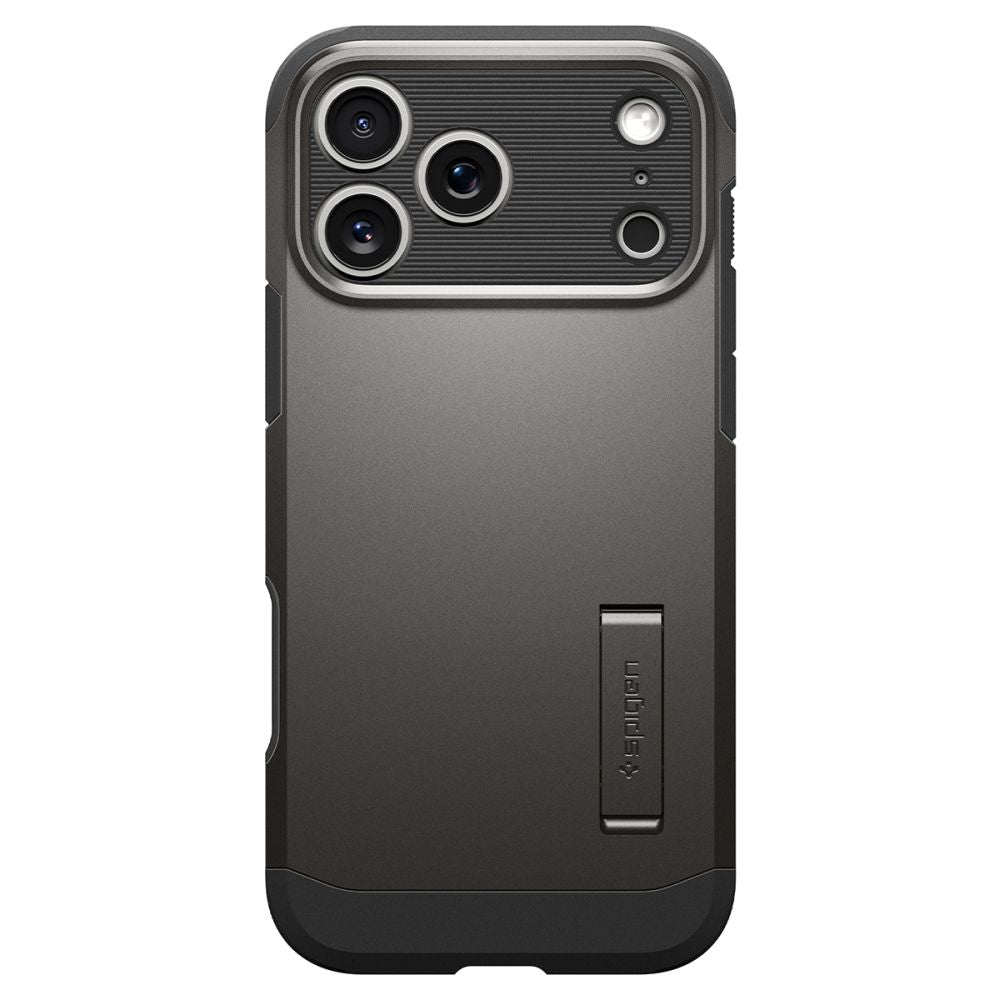 Spigen Tough Armor dėklas iPhone 18 Pro Max / 17 Pro Max - juodas -- iPhone 18 Pro Max / iPhone 17 Pro Max
