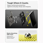 Spigen Tough Armor dėklas iPhone 18 Pro Max / 17 Pro Max - juodas -- iPhone 18 Pro Max / iPhone 17 Pro Max