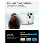 Spigen Ultra Hybrid dėklas iPhone 18 Pro / 17 Pro - Skaidrus -- iPhone 18 Pro / 17 Pro