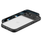 Spigen Ultra Hybrid dėklas iPhone 18 Pro Max / 17 Pro Max - matinis juodas -- iPhone 18 Pro Max / iPhone 17 Pro Max