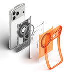 Spigen Ultra Hybrid MagSafe dėklas iPhone 18 Pro / 17 Pro - oranžinis -- iPhone 18 Pro / 17 Pro