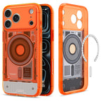 Spigen Ultra Hybrid MagSafe dėklas iPhone 18 Pro / 17 Pro - oranžinis -- iPhone 18 Pro / 17 Pro