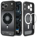 Spigen Ultra Hybrid MagSafe dėklas iPhone 18 Pro / 17 Pro - juodas -- iPhone 18 Pro / 17 Pro