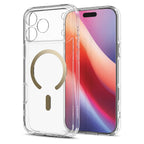 Spigen Ultra Hybrid Mag MagSafe dėklas iPhone 18 Pro / 17 Pro - Skaidrus aukso spalvos -- iPhone 18 Pro / iPhone 17 Pro