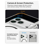 Spigen Ultra Hybrid MagSafe dėklas iPhone 18 Pro / 17 Pro - skaidrus grafito -- iPhone 18 Pro / 17 Pro