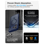 Spigen Ultra Hybrid MagSafe dėklas iPhone 18 Pro / 17 Pro - šaltai mėlynas -- iPhone 18 Pro / 17 Pro