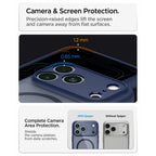 Spigen Ultra Hybrid MagSafe dėklas iPhone 18 Pro / 17 Pro - šaltai mėlynas -- iPhone 18 Pro / 17 Pro