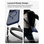 Spigen Ultra Hybrid MagSafe dėklas iPhone 18 Pro / 17 Pro - šaltai mėlynas -- iPhone 18 Pro / 17 Pro