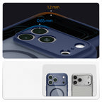 Spigen Ultra Hybrid MagSafe dėklas iPhone 18 Pro / 17 Pro - šaltai mėlynas -- iPhone 18 Pro / 17 Pro