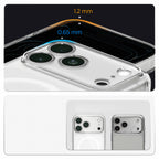 Spigen Ultra Hybrid MagSafe dėklas iPhone 18 Pro / 17 Pro - šalta balta -- iPhone 18 Pro / 17 Pro