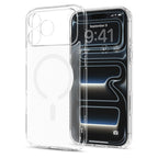 Spigen Ultra Hybrid MagSafe dėklas iPhone 18 Pro / 17 Pro - šalta balta -- iPhone 18 Pro / 17 Pro