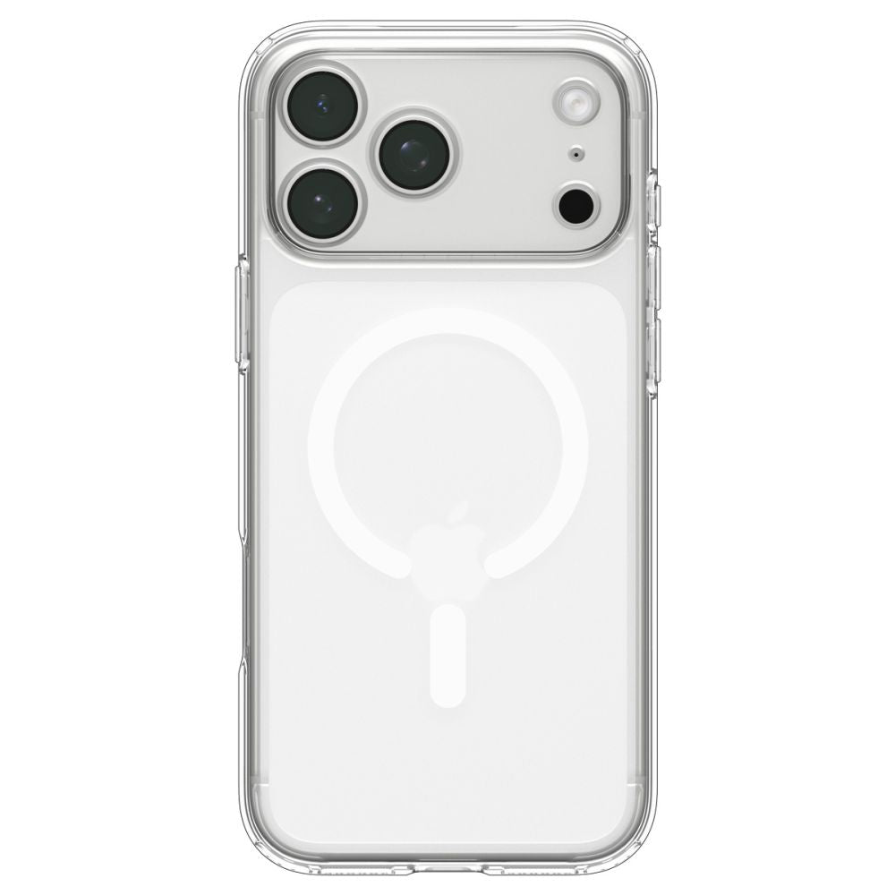 Spigen Ultra Hybrid MagSafe dėklas iPhone 18 Pro / 17 Pro - šalta balta -- iPhone 18 Pro / 17 Pro