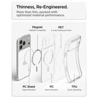 Spigen Ultra Hybrid MagSafe dėklas iPhone 18 Pro / 17 Pro - šalta balta -- iPhone 18 Pro / 17 Pro