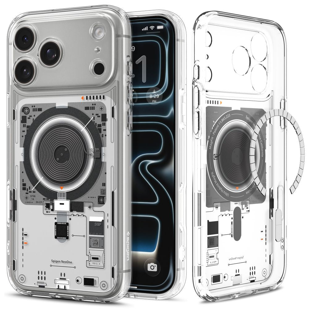 Spigen Ultra Hybrid MagSafe dėklas iPhone 18 Pro / 17 Pro - neo one -- iPhone 18 Pro / 17 Pro