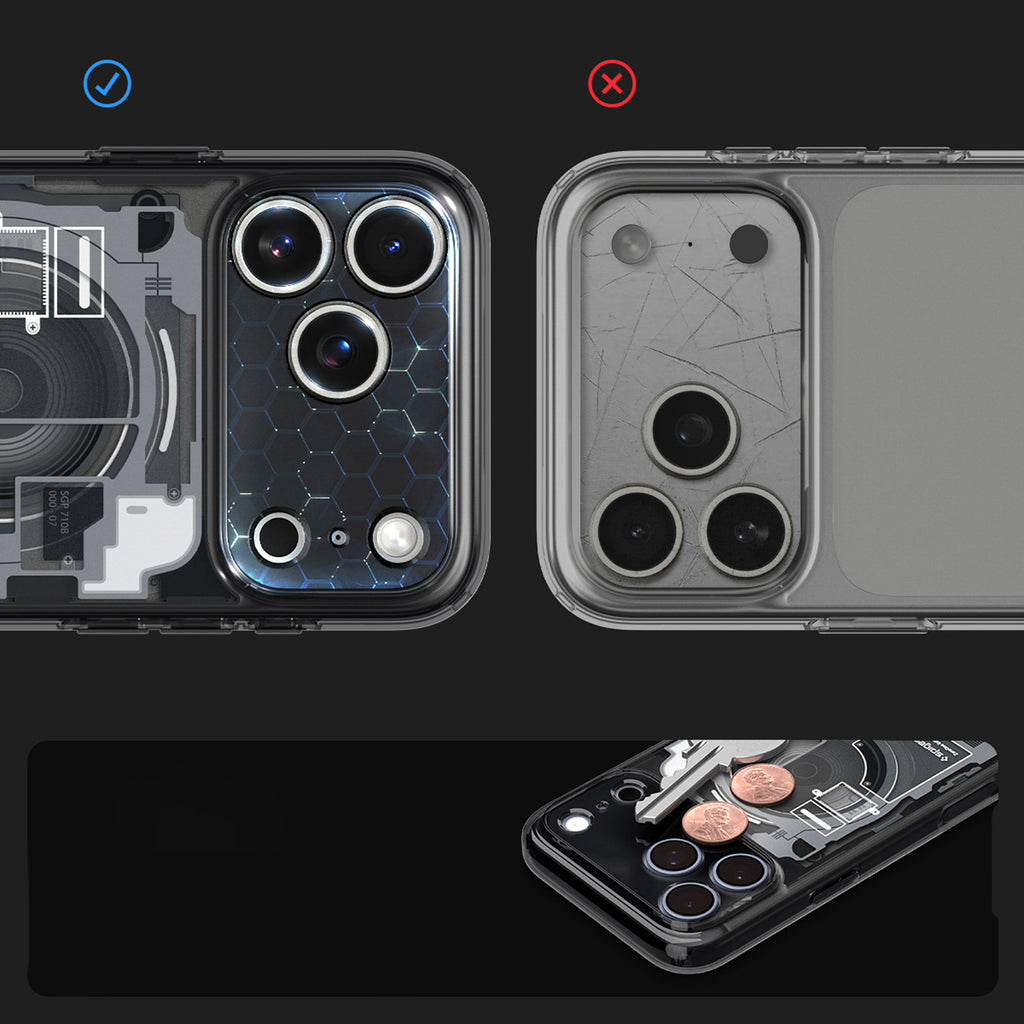 Spigen Ultra Hybrid MagSafe Zero One dėklas iPhone 18 Pro / 17 Pro - juodas -- iPhone 18 Pro / 17 Pro