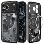 Spigen Ultra Hybrid MagSafe Zero One dėklas iPhone 18 Pro / 17 Pro - juodas -- iPhone 18 Pro / 17 Pro
