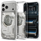 Spigen Ultra Hybrid MagSafe Zero One dėklas iPhone 18 Pro / 17 Pro – Natūralus titanas -- iPhone 18 Pro / 17 Pro