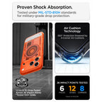 Spigen Ultra Hybrid MagSafe dėklas iPhone 18 Pro Max / 17 Pro Max – Oranžinis -- iPhone 18 Pro Max / 17 Pro Max