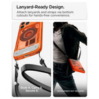 Spigen Ultra Hybrid MagSafe dėklas iPhone 18 Pro Max / 17 Pro Max – Oranžinis -- iPhone 18 Pro Max / 17 Pro Max