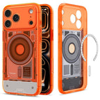 Spigen Ultra Hybrid MagSafe dėklas iPhone 18 Pro Max / 17 Pro Max – Oranžinis -- iPhone 18 Pro Max / 17 Pro Max