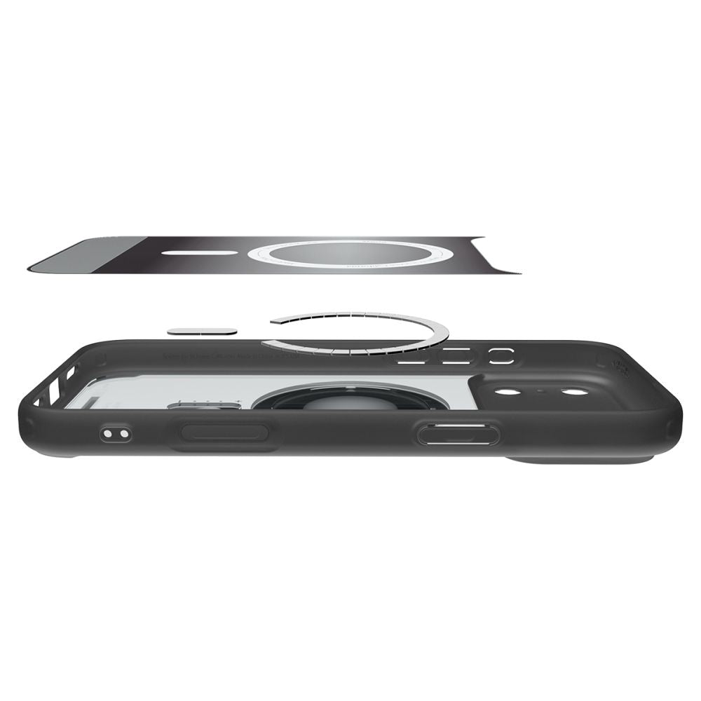 Spigen Ultra Hybrid MagSafe dėklas iPhone 18 Pro Max / 17 Pro Max – juodas -- iPhone 18 Pro Max / 17 Pro Max