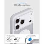 Spigen Ultra Hybrid MagSafe dėklas iPhone 18 Pro Max / 17 Pro Max - sidabras -- iPhone 18 Pro Max / 17 Pro Max