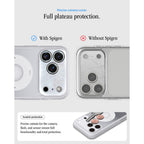 Spigen Ultra Hybrid MagSafe dėklas iPhone 18 Pro Max / 17 Pro Max - sidabras -- iPhone 18 Pro Max / 17 Pro Max