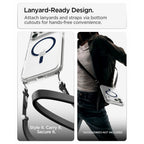 Spigen Ultra Hybrid MagSafe dėklas iPhone 18 Pro Max / 17 Pro Max - skaidrus tamsiai mėlynas -- iPhone 18 Pro Max / 17...