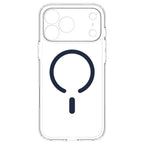 Spigen Ultra Hybrid MagSafe dėklas iPhone 18 Pro Max / 17 Pro Max - skaidrus tamsiai mėlynas -- iPhone 18 Pro Max / 17...