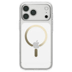 Spigen Ultra Hybrid MagSafe dėklas iPhone 18 Pro Max / 17 Pro Max - skaidrus aukso -- iPhone 18 Pro Max / 17 Pro Max