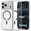 Spigen Ultra Hybrid MagSafe dėklas iPhone 18 Pro Max / 17 Pro Max - skaidrus grafitas -- iPhone 18 Pro Max / 17 Pro Max
