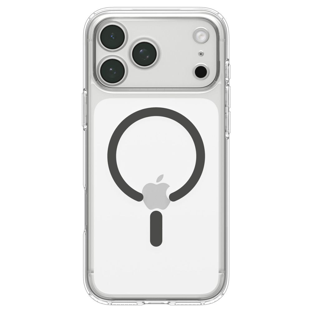 Spigen Ultra Hybrid MagSafe dėklas iPhone 18 Pro Max / 17 Pro Max - skaidrus grafitas -- iPhone 18 Pro Max / 17 Pro Max