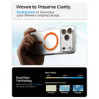 Spigen Ultra Hybrid Mag MagSafe dėklas iPhone 18 Pro Max / 17 Pro Max - Skaidrus oranžinis -- iPhone 18 Pro Max / iPhone...