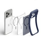Spigen Ultra Hybrid MagSafe dėklas iPhone 18 Pro Max / 17 Pro Max - tamsiai mėlynas -- iPhone 18 Pro Max / 17 Pro Max