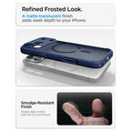 Spigen Ultra Hybrid MagSafe dėklas iPhone 18 Pro Max / 17 Pro Max - tamsiai mėlynas -- iPhone 18 Pro Max / 17 Pro Max