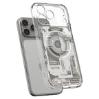 Spigen Ultra Hybrid MagSafe Zero One dėklas skirtas iPhone 18 Pro Max / 17 Pro Max - titanas -- iPhone 18 Pro Max / 17...
