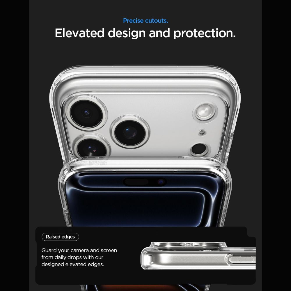 Spigen Ultra Hybrid MagSafe Zero One dėklas skirtas iPhone 18 Pro Max / 17 Pro Max - baltas -- iPhone 18 Pro Max / 17 Pro Max