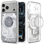 Spigen Ultra Hybrid MagSafe Zero One dėklas skirtas iPhone 18 Pro Max / 17 Pro Max - baltas -- iPhone 18 Pro Max / 17 Pro Max