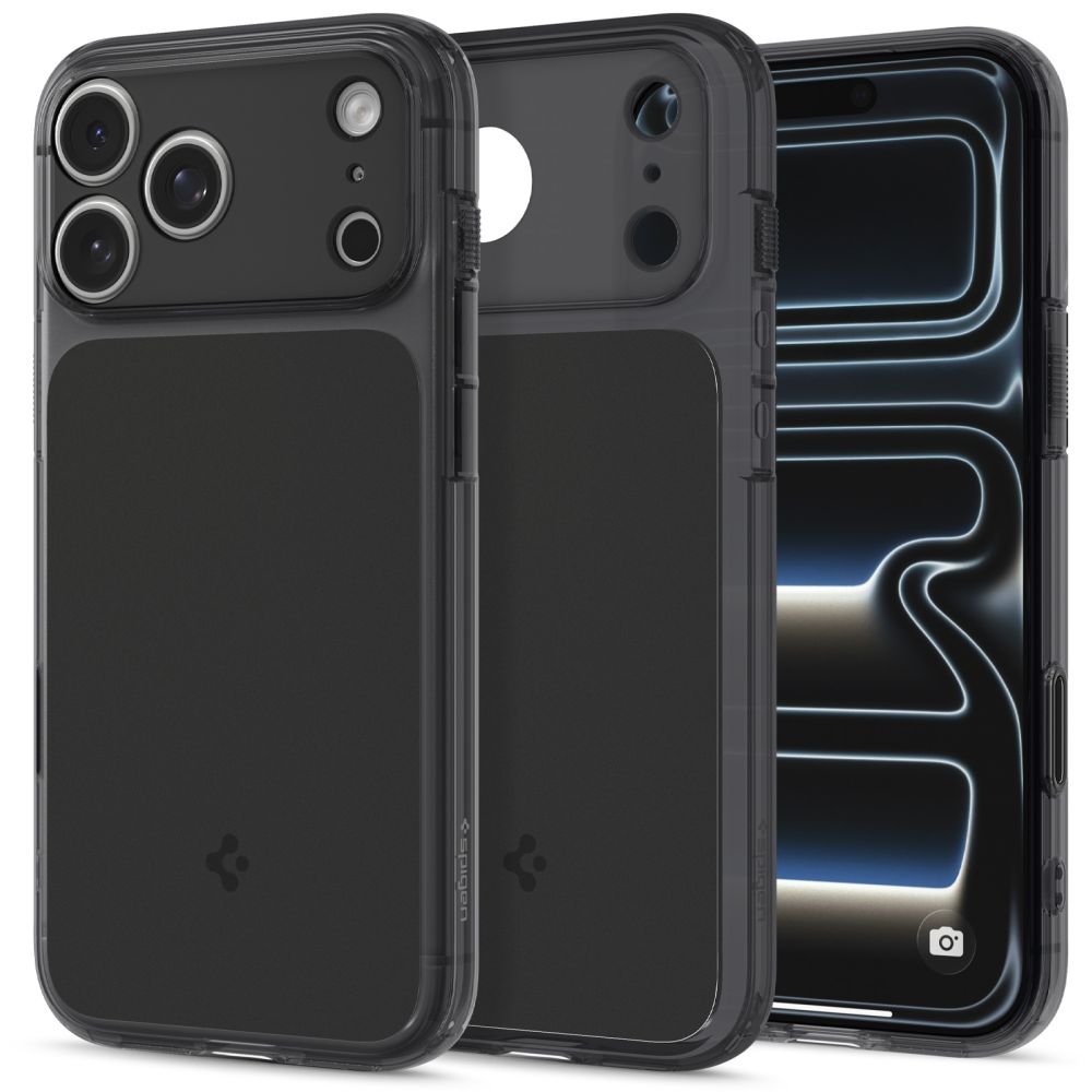 Spigen Ultra Hybrid MagSafe dėklas skirtas iPhone 18 Pro / 17 Pro - matinis juodas -- iPhone 18 Pro / iPhone 17 Pro