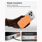 Spigen Ultra Hybrid MagSafe dėklas iPhone 18 Pro Max / 17 Pro Max - Oranžinis -- iPhone 18 Pro Max / iPhone 17 Pro Max