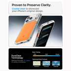 Spigen Ultra Hybrid MagSafe dėklas iPhone 18 Pro Max / 17 Pro Max - Oranžinis -- iPhone 18 Pro Max / iPhone 17 Pro Max