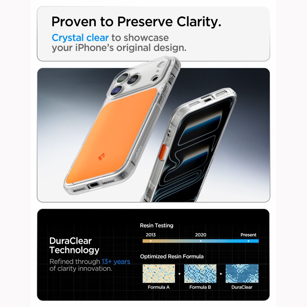 Spigen Ultra Hybrid MagSafe dėklas iPhone 18 Pro Max / 17 Pro Max - Oranžinis -- iPhone 18 Pro Max / iPhone 17 Pro Max