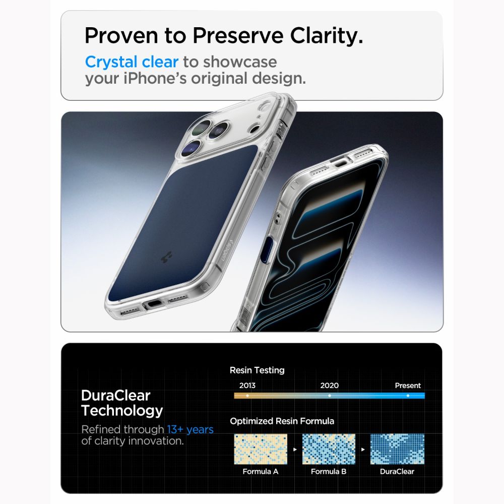 Spigen Ultra Hybrid MagSafe dėklas iPhone 18 Pro Max / 17 Pro Max - Matinis mėlynas -- iPhone 18 Pro Max / iPhone 17 Pro Max