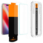 Spigen Glas.tR EZ Fit Pro HD AC 2-Pack Grūdintas stiklas iPhone 18 Pro / 17 Pro / 17 / 16 Pro -- iPhone 18 Pro / iPhone...