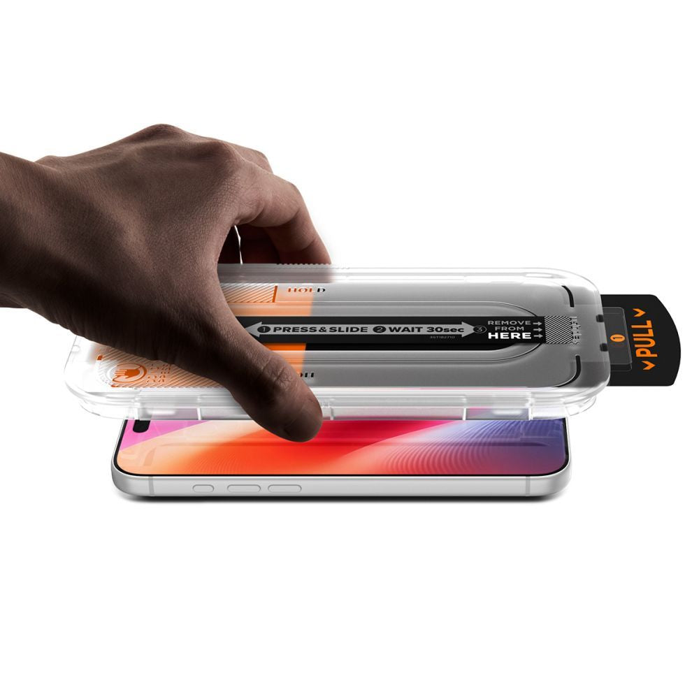 Spigen Glas.tR EZ Fit Pro HD AC 2-Pack Grūdintas stiklas iPhone 18 Pro / 17 Pro / 17 / 16 Pro -- iPhone 18 Pro / iPhone...