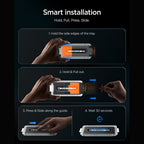 Grudintas apsauginis stiklas Spigen Glas.tR EZ Fit Pro HD 2 vnt. skirtas iPhone 16 Pro Max / 17 Pro Max / 18 Pro Max --...