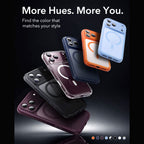 ESR Classic Hybrid MagSafe dėklas iPhone 18 Pro / 17 Pro - Skaidrus juodas -- iPhone 18 Pro / iPhone 17 Pro