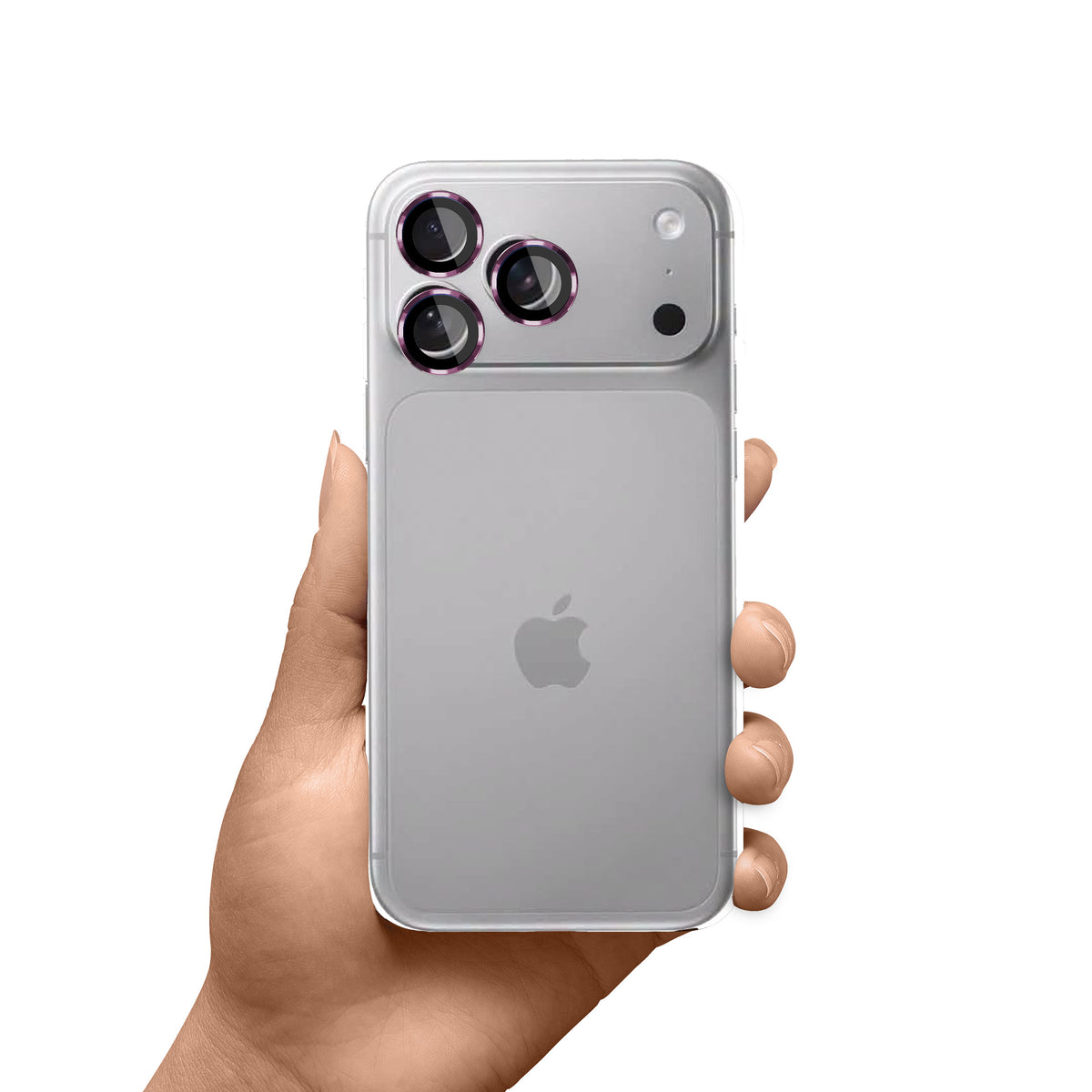 Stiklas objektyvui 3mk Lens Protection Pro, grūdintas, skirtas iPhone 18 Pro / 18 Pro Max – bordo -- iPhone 18 Pro /...