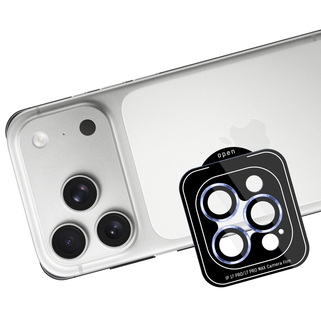 Stiklas objektyvui 3mk Lens Protection Pro, grūdintas, skirtas iPhone 18 Pro / 18 Pro Max – šviesiai mėlynas -- iPhone 18...