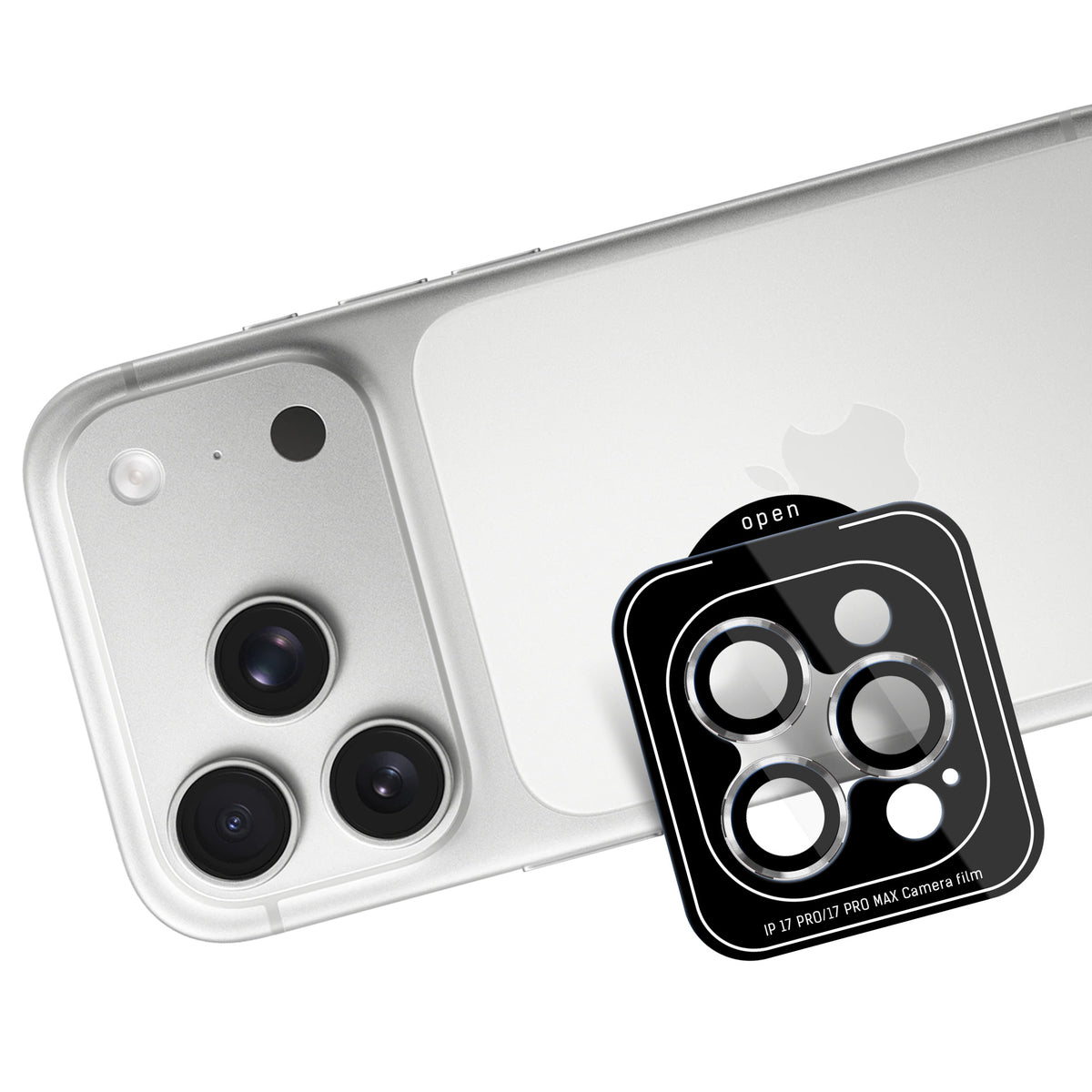 Stiklas objektyvui 3mk Lens Protection Pro, grūdintas, skirtas iPhone 18 Pro / 18 Pro Max – sidabrinis -- iPhone 18 Pro /...